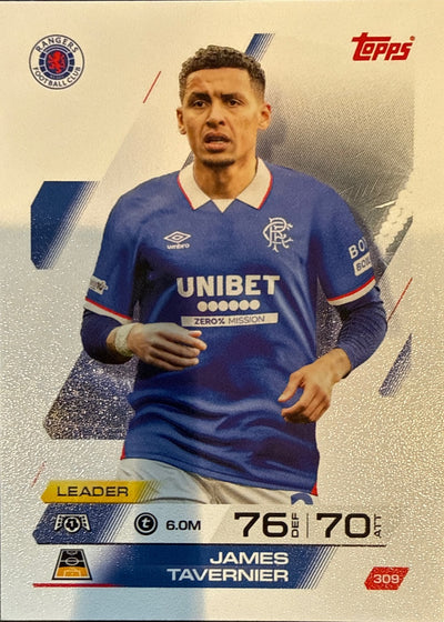 James Tavernier – Topps Match Attax Champions League 2025/26 – #309