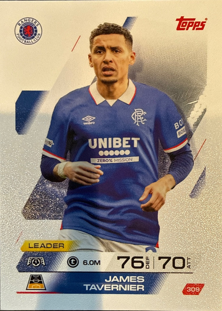 James Tavernier – Topps Match Attax Champions League 2025/26 – #309