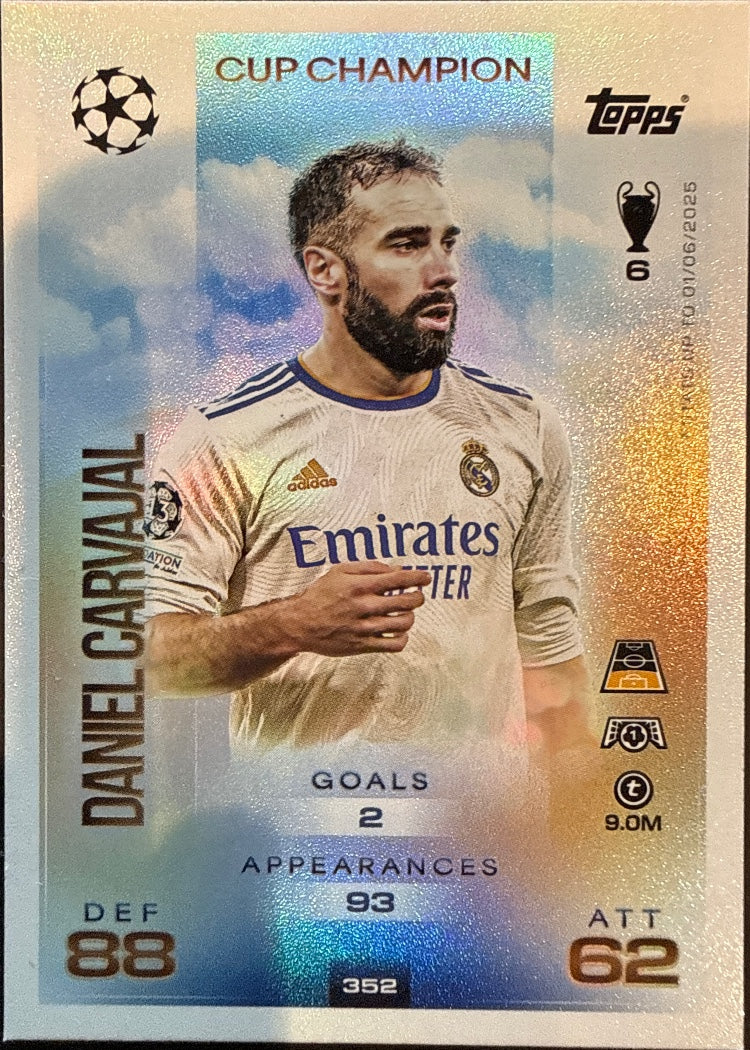 Daniel Carvajal – Topps Match Attax Champions League 2025/26 – #352
