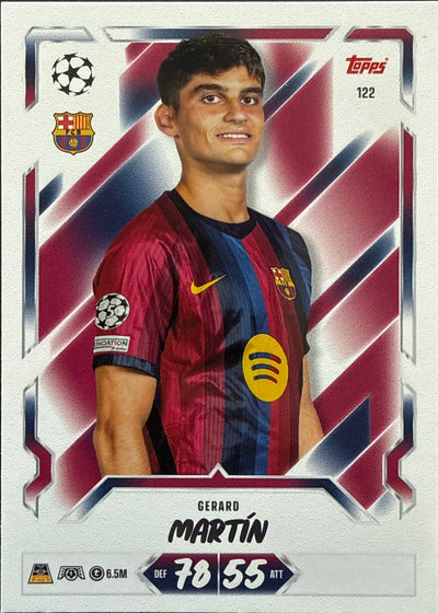 Gerard Martín – Topps Match Attax Champions League 2026/27 – #122