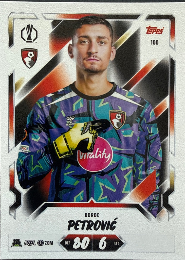 Djordje Petrović – Topps Match Attax Champions League 2026/27 – #100