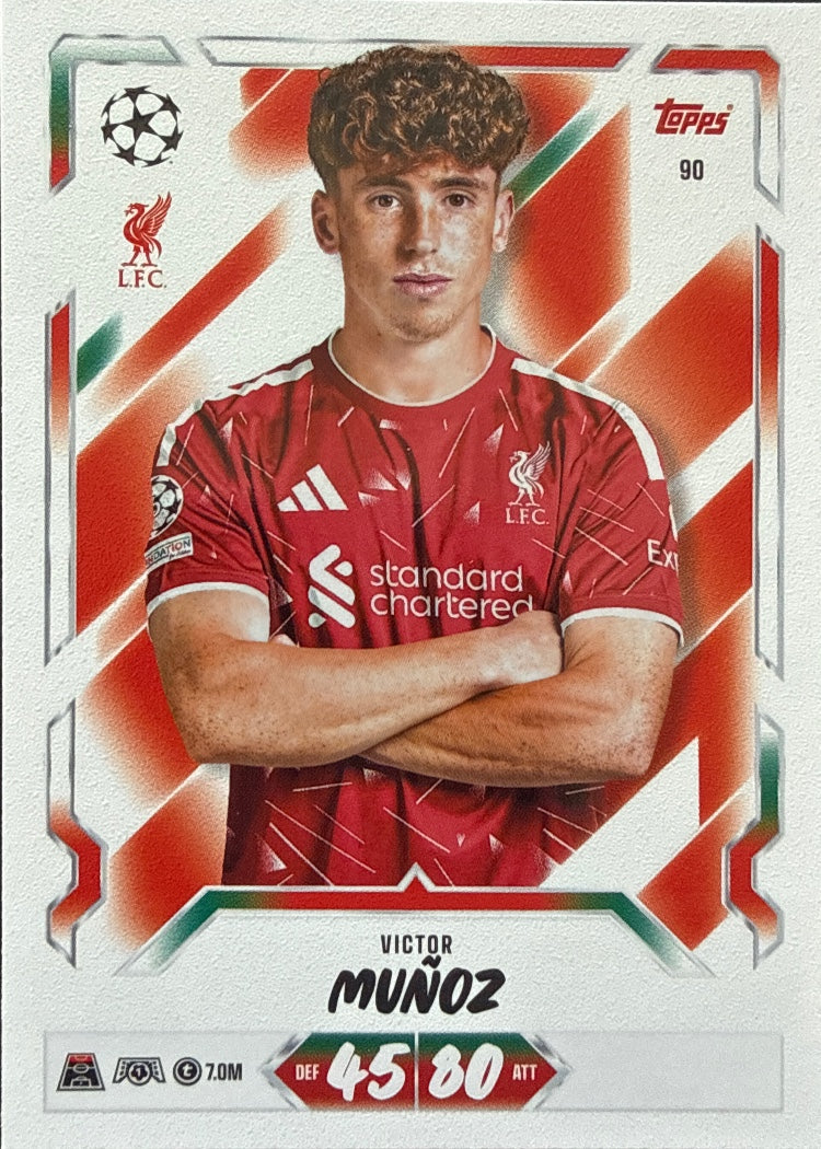 Victor Muñoz – Topps Match Attax Champions League 2026/27 – #90