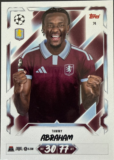 Tammy Abraham – Topps Match Attax Champions League 2026/27 – #74