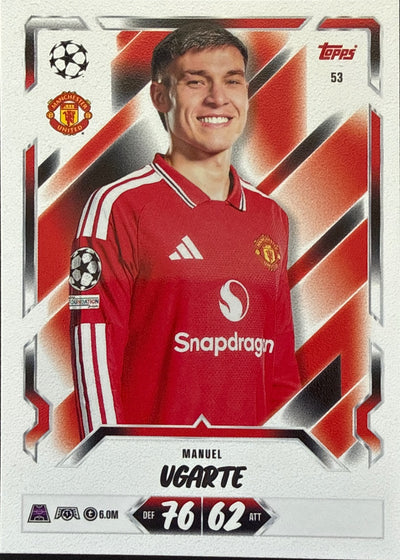Manuel Ugarte – Topps Match Attax Champions League 2026/27 – #53