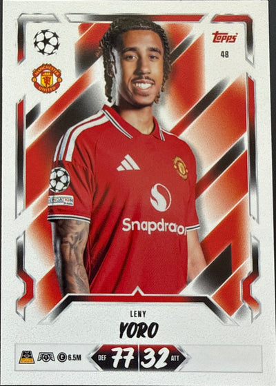 Leny Yoro – Topps Match Attax Champions League 2026/27 – #48