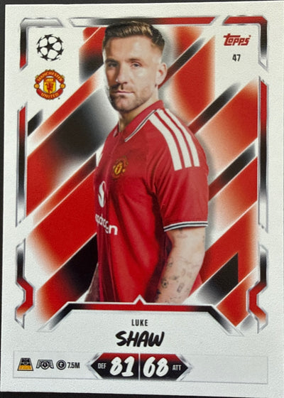 Luke Shaw – Topps Match Attax Champions League 2026/27 – #47