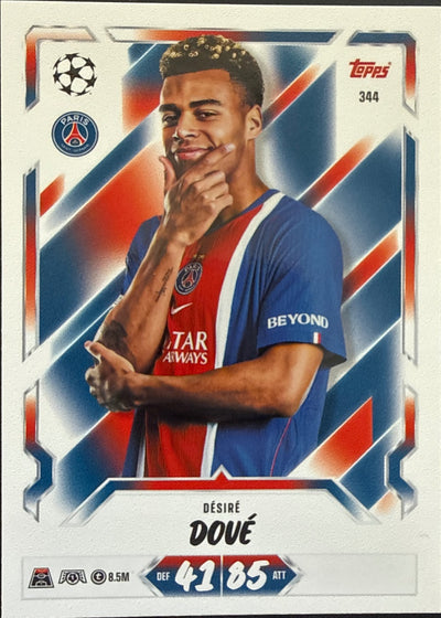 Désiré Doué – Topps Match Attax Champions League 2026/27 – #344