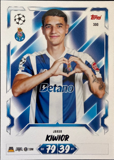 Jakub Kiwior – Topps Match Attax Champions League 2026/27 – #300