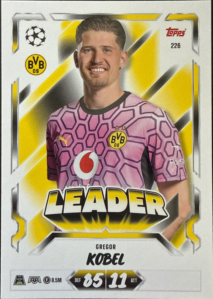 Gregor Kobel – Topps Match Attax Champions League 2026/27 – #226