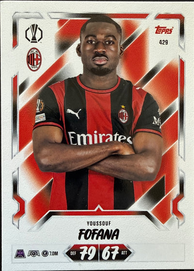 Youssouf Fofana – Topps Match Attax Champions League 2026/27 – #429