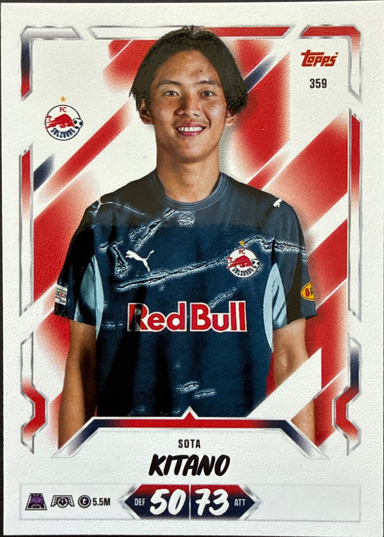 Sota Kitano – Topps Match Attax Champions League 2026/27 – #359