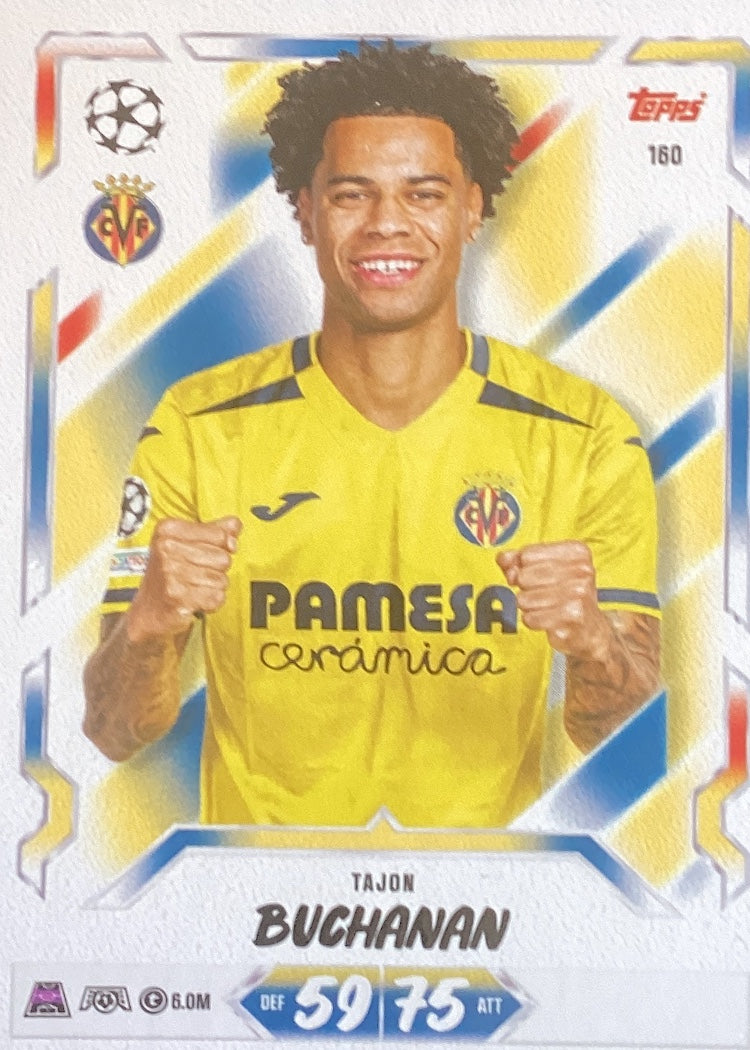 Tajon Buchanan – Topps Match Attax Champions League 2026/27 – #160