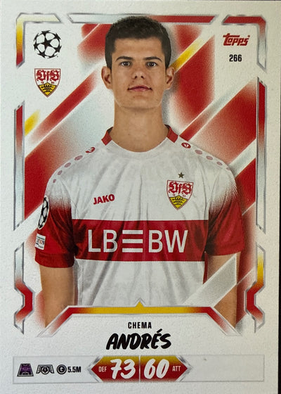 Chema Andrés – Topps Match Attax Champions League 2026/27 – #266
