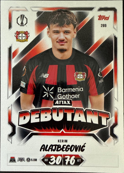 Kerim Alajbegović – Topps Match Attax Champions League 2026/27 – #289