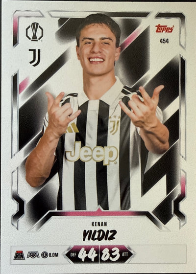 Kenan Yıldız – Topps Match Attax Champions League 2026/27 – #454