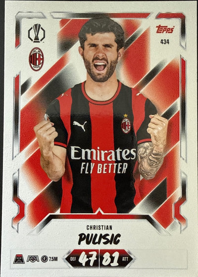 Christian Pulisic – Topps Match Attax Champions League 2026/27 – #434