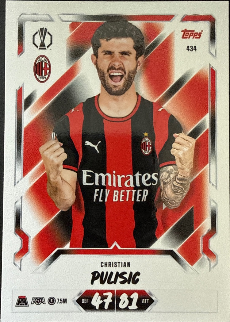 Christian Pulisic – Topps Match Attax Champions League 2026/27 – #434