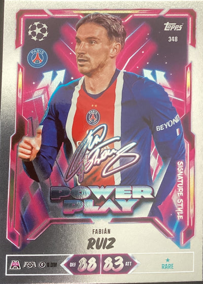 Fabián Ruiz – Topps Match Attax Champions League 2026/27 – #348