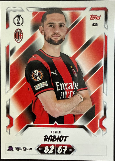 Adrien Rabiot – Topps Match Attax Champions League 2026/27 – #430