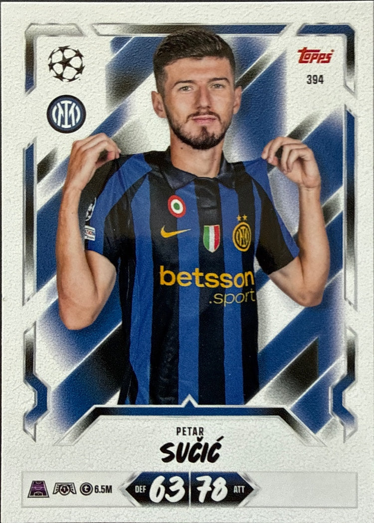 Petar Sučić – Topps Match Attax Champions League 2026/27 – #394