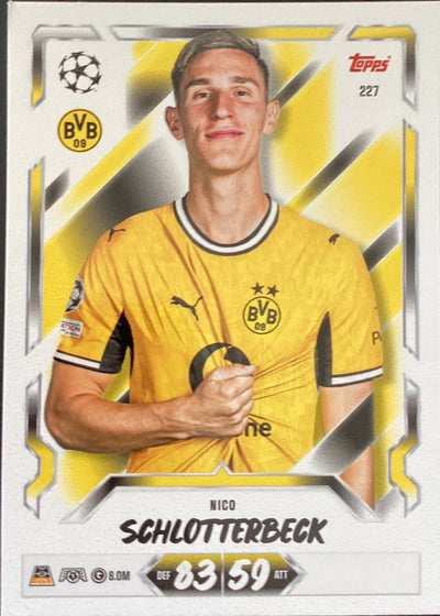 Nico Schlotterbeck – Topps Match Attax Champions League 2026/27 – #227