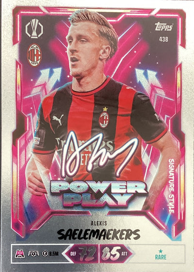 Alexis Saelemaekers – Topps Match Attax Champions League 2026/27 – #438