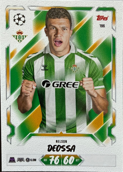Nelson Deossa – Topps Match Attax Champions League 2026/27 – #196