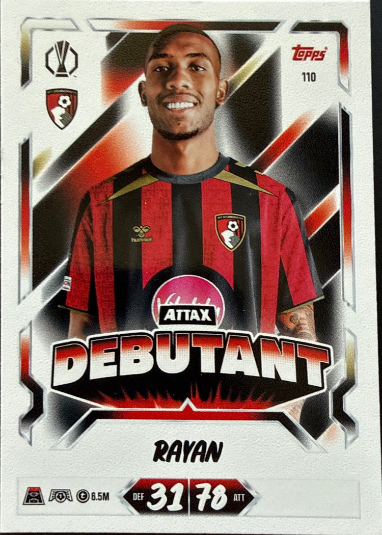 Rayan – Topps Match Attax Champions League 2026/27 – #110