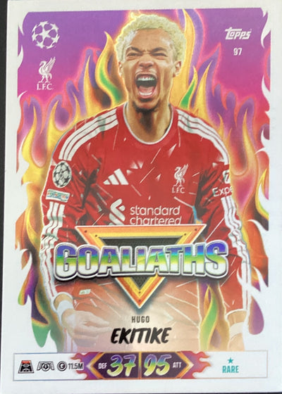 Hugo Ekitiké – Topps Match Attax Champions League 2026/27 – #97