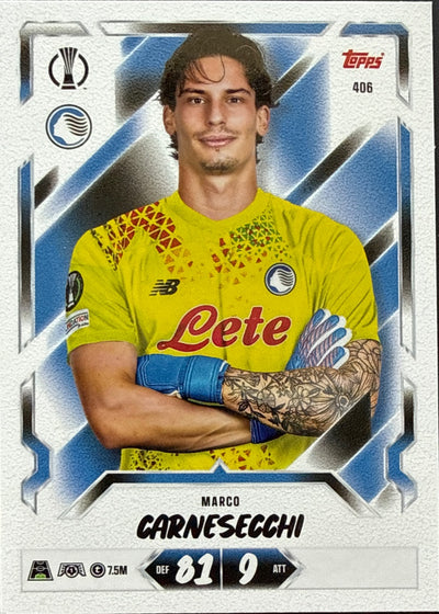 Marco Carnesecchi – Topps Match Attax Champions League 2026/27 – #406