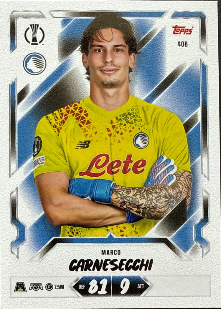 Marco Carnesecchi – Topps Match Attax Champions League 2026/27 – #406
