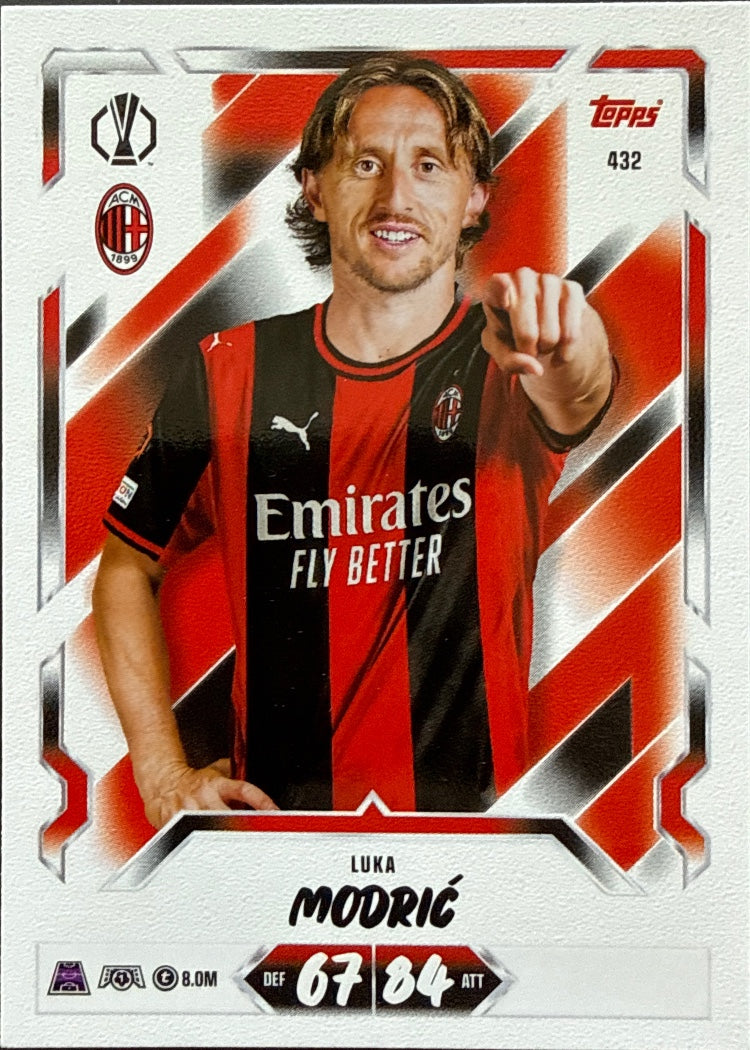 Luka Modrić – Topps Match Attax Champions League 2026/27 – #432