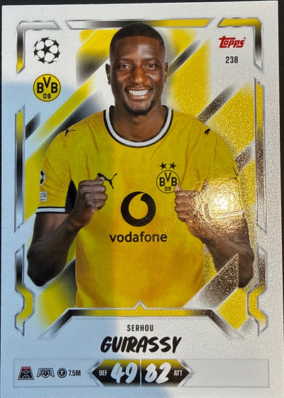 Serhou Guirassy – Topps Match Attax Champions League 2026/27 – #238