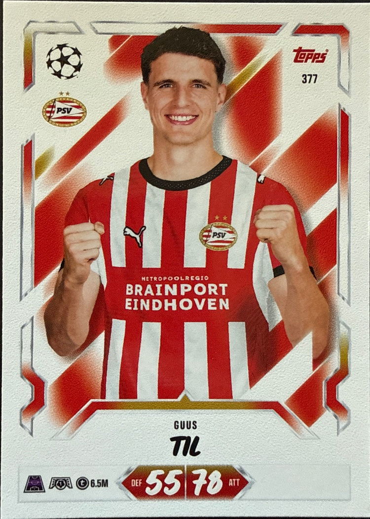 Guus Til – Topps Match Attax Champions League 2026/27 – #377