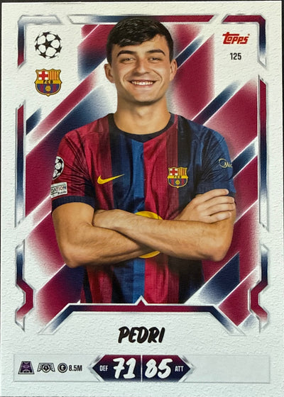 Pedri – Topps Match Attax Champions League 2026/27 – #125