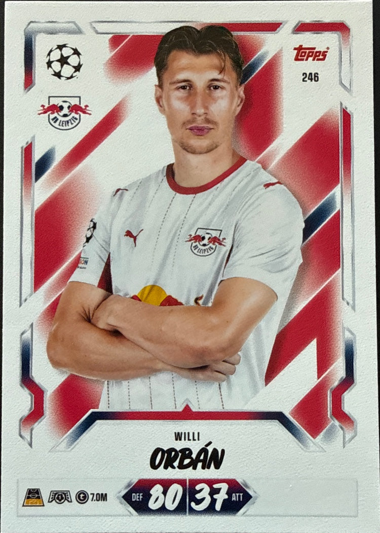 Willi Orbán – Topps Match Attax Champions League 2026/27 – #246