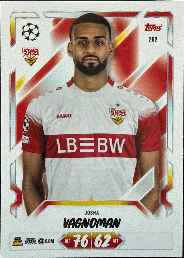 Josha Vagnoman – Topps Match Attax Champions League 2026/27 – #262