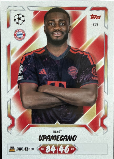 Dayot Upamecano – Topps Match Attax Champions League 2026/27 – #209