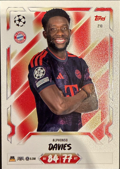 Alphonso Davies – Topps Match Attax Champions League 2026/27 – #210