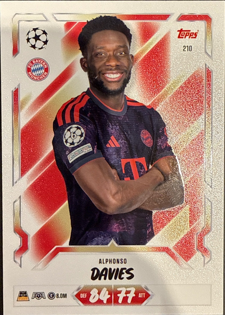Alphonso Davies – Topps Match Attax Champions League 2026/27 – #210