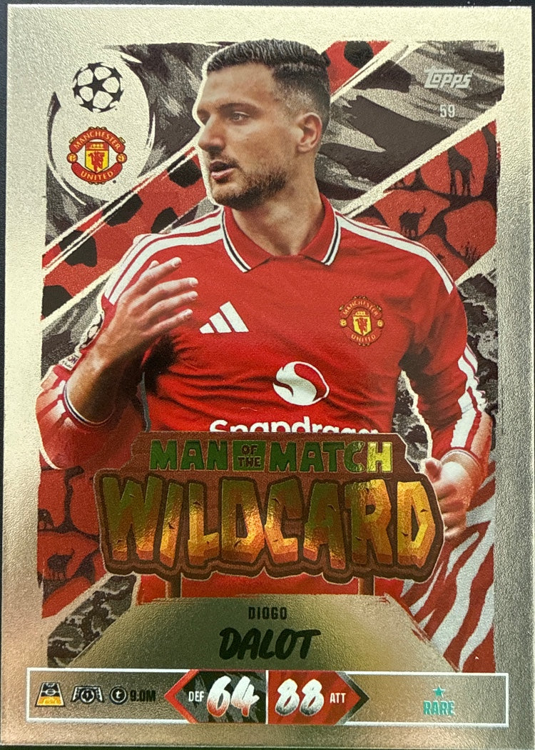 Diogo Dalot – Topps Match Attax Champions League 2026/27 – #59