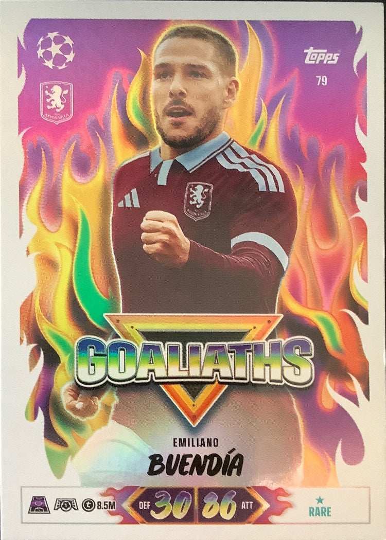 Emiliano Buendía – Topps Match Attax Champions League 2026/27 – #79