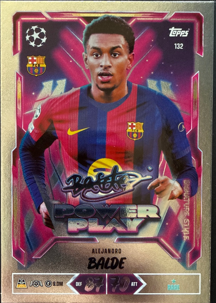 Alejandro Balde – Topps Match Attax Champions League 2026/27 – #132