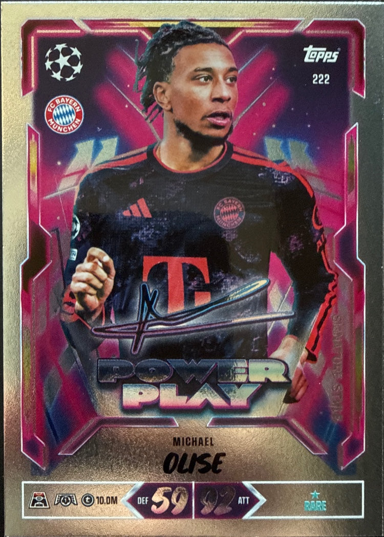 Michael Olise – Topps Match Attax Champions League 2026/27 – #222