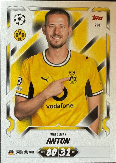 Waldemar Anton – Topps Match Attax Champions League 2026/27 – #228