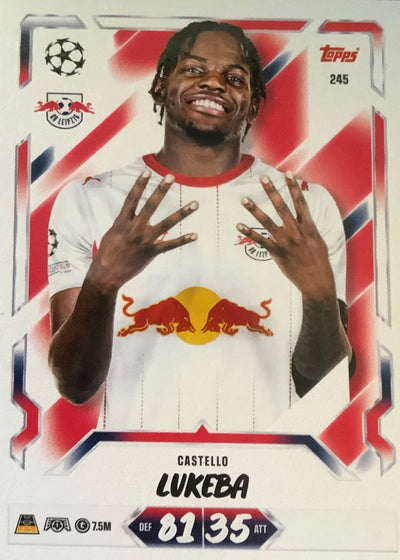 Castello Lukeba – Topps Match Attax Champions League 2026/27 – #245