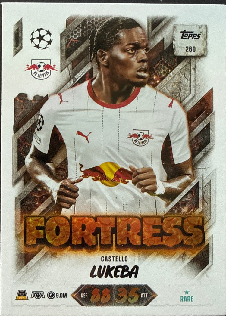 Castello Lukeba – Topps Match Attax Champions League 2026/27 – #260