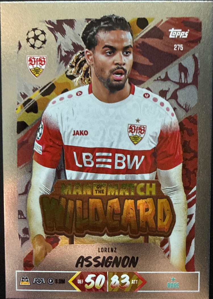 Lorenz Assignon – Topps Match Attax Champions League 2026/27 – #275