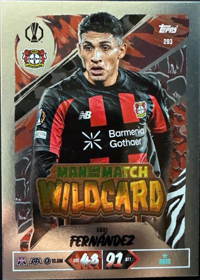 Equi Fernández – Topps Match Attax Champions League 2026/27 – #293