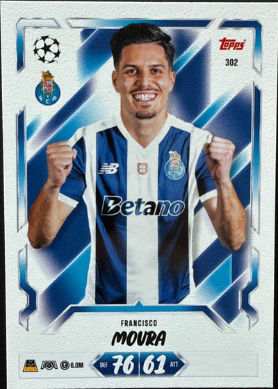 Francisco Moura – Topps Match Attax Champions League 2026/27 – #302